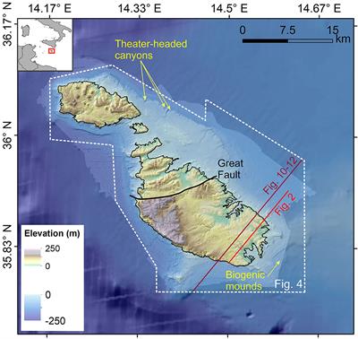 Past and future evolution of the onshore-offshore groundwater system of a carbonate archipelago: The case of the Maltese Islands, central Mediterranean Sea